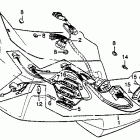 GL650I Gl650i fairing wire harness