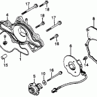 GL650I Water pump @ pulse generator
