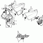 VT750C БОКОВАЯ КРЫШКА
