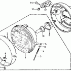 VT750C Фара