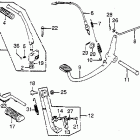 CB125S Педали
