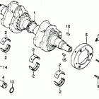 CB450T КОЛЕНЧАТЫЙ ВАЛ