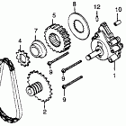 CM450C Cm450e / c oil pump