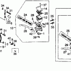 GL1100A Front brake master cyl.
