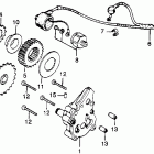 CB400T Oil pump @ oil pressure switch