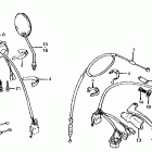 CB650C Handle lever @ cable @ switch  @ mirror