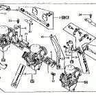 CB650C Carburetor assy. 81-82