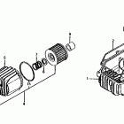 CB650C Oil filter @ oil pan