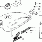 CM400A Fuel tank 81