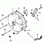 GL1100I Кожух сцепления