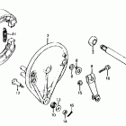 PA50II Swingarm @ air cleaner  @ muffler
