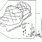 XL185S Wire harness @ ignition coil @ c.d.i. unit