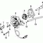 XL500S Wire harness @ ignition coil