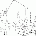 XL80S Handlebar @ top bridge  @ steering stem 80-82