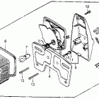 XR500R Rear balancer  @ transmission 81-82
