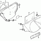 XR80 Front fender @ number plate 79-82