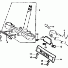 CM400E Wire harness @ ignition coil @ c.d.i. unit