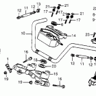 CR125R Cylinder head @ cylinder