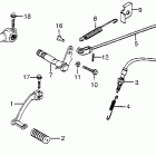 CR125R Rear shock absorber 80