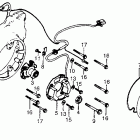 CR125R Передний тормоз