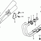 CR125R Front fork 80