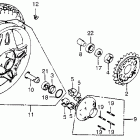 CR250R Change pedal @ brake pedal  @ kick starter arm