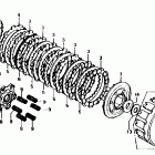CT110 Передний тормоз