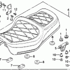 CX500D Clutch cover @ oil filter