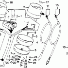 CX500D Cx500c / d front brake caliper 80-81