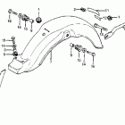 GL1100 Подножки