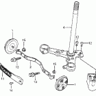 GL1100I Handle lever @ cable @ switch  @ mirror