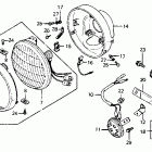 GL1100I Carb. component parts 2