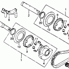 NA50 Left crankcase cover  @ starter 79-80
