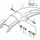 XL125S Wire harness @ ignition coil @ c.d.i. unit
