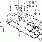 CB750L Крышка головки цилиндров