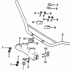 CR125R Руль