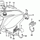 CR125R Fuel tank 79