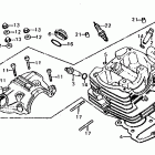 XL125S ГОЛОВКА ЦИЛИНДРА