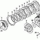 XL250S Clutch @ spark advancer