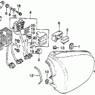 CB400TII Left side cover  @ rectifierfuse
