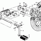 PA50I Rear wheel @ pedals @ chain