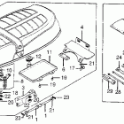 CB550K Seat @ tool