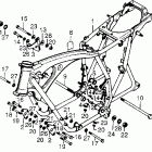 CB550F Рама