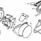CR250M Number plate @ chain
