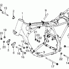 XL250 Рама