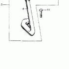 QA50K3 Change pedal @ kick starter arm