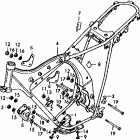XL125K1 Рама