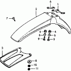 XL125K1 Переднее крыло