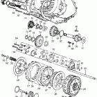 XL350K1 Right crankcase cover  @ clutch