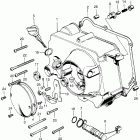 XL70K1 Крышка картера правая